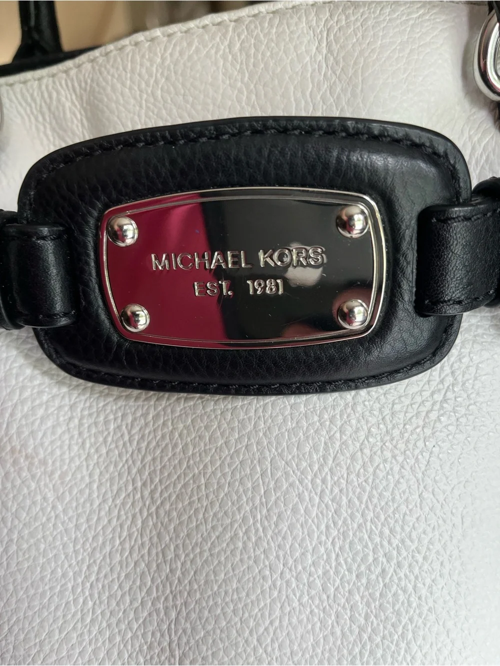Michael Kors Hamilton Color Block Satchel